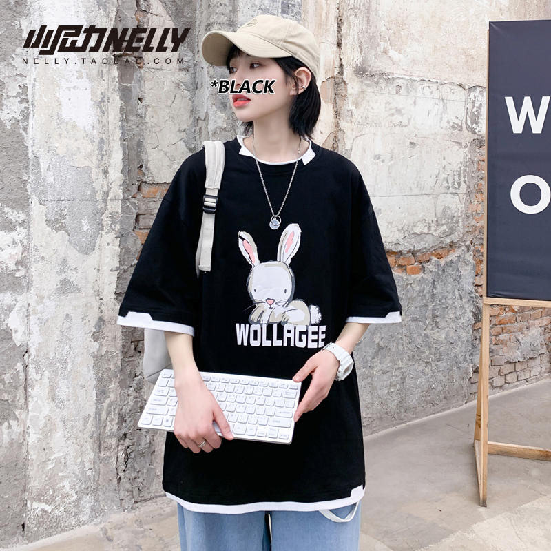 เสื้อยืดคอกลม ผู้ชาย เสื้อยืดผู้ชายเกาหลี เสื้อยืดเกาหลี แบรนด์ NELLY