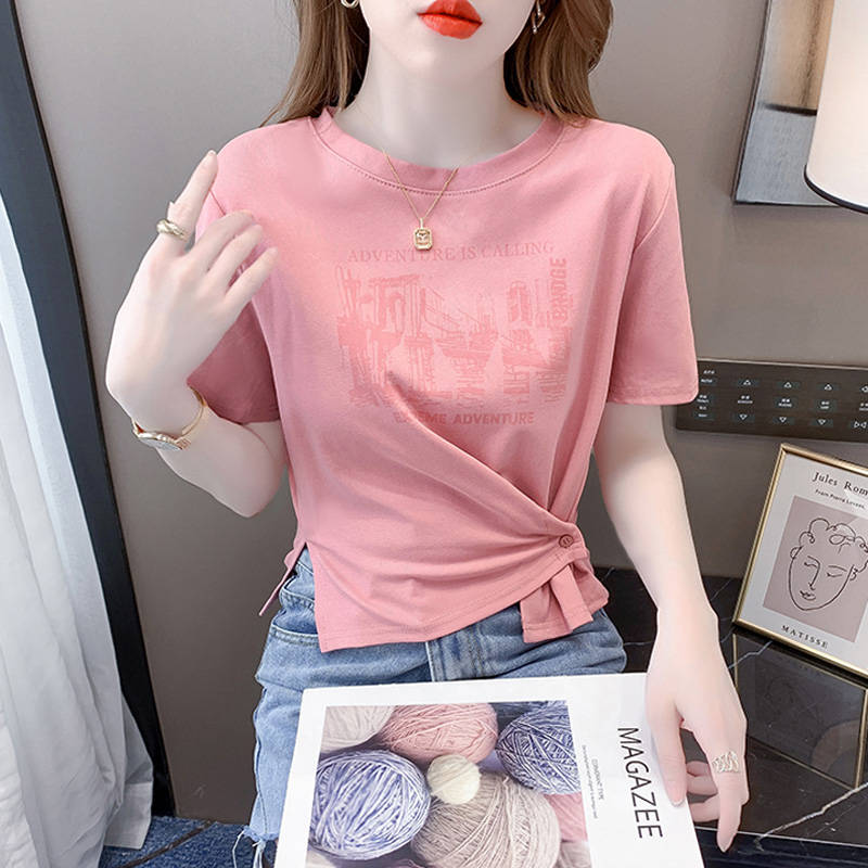 เสื้อยืดวัยรุ่นน่ารักๆ เสื้อวัยรุ่นแขนสั้น เสื้อผ้าวัยรุ่นเกาหลี แบรนด์ Wiyike