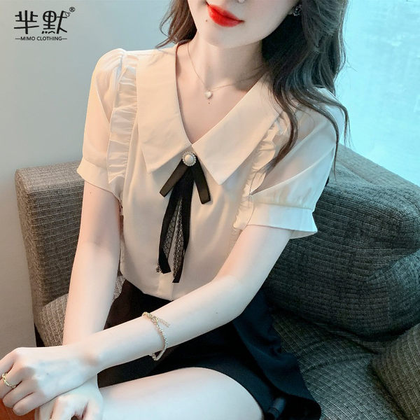 เสื้อชีฟองเกาหลี เสื้อชีฟองสวยๆ