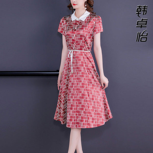 เดรสวัยผู้ใหญ่40-60ปี เดรสคุณแม่ ชุดเดรสทำงานวัยผู้ใหญ่ แบรนด์ MAMA DRESS