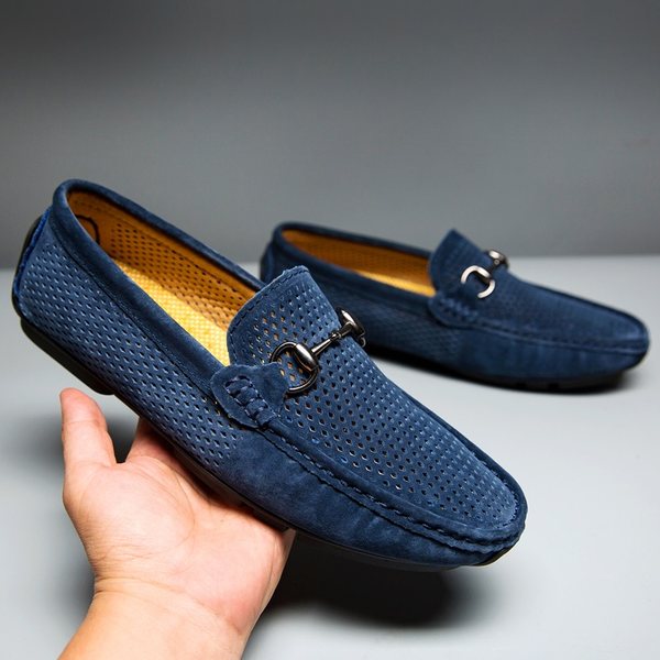 รองเท้าหนังผู้ชาย มีไซส์39-44 รองเท้าโลฟเฟอร์ชาย Slip-On Shoes