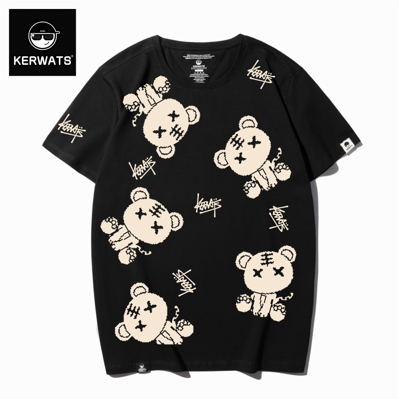 เสื้อยืดผู้ชายอ้วน S-6XL น้ำหนักผู้สวม 50-135 กิโลกรัม