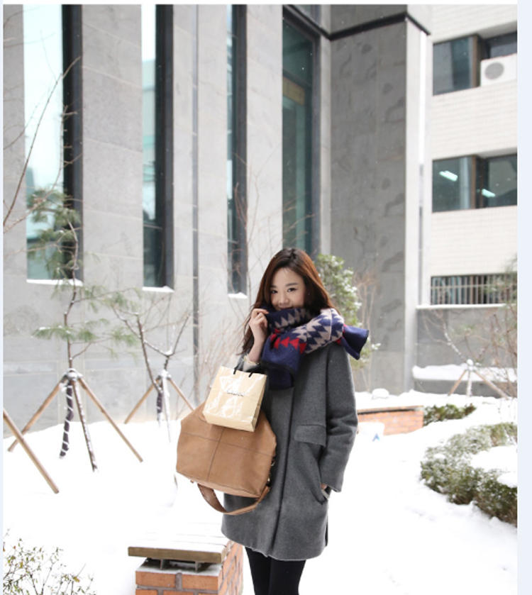 เสื้อโค้ทกันหนาว สีดำ ทรงสวย ใส่ได้หลายแบบ ผ้าดีบุซับในกันลม BLACK