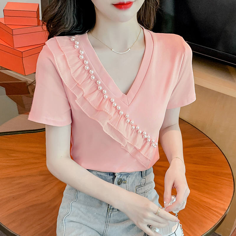 เสื้อยืดวัยรุ่นน่ารักๆ เสื้อวัยรุ่นแขนสั้น เสื้อผ้าวัยรุ่นเกาหลี แบรนด์ Wiyike