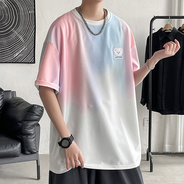 เสื้อยืดผู้ชายอ้วน S-5XL(อกเสื้อ39-51นิ้ว)