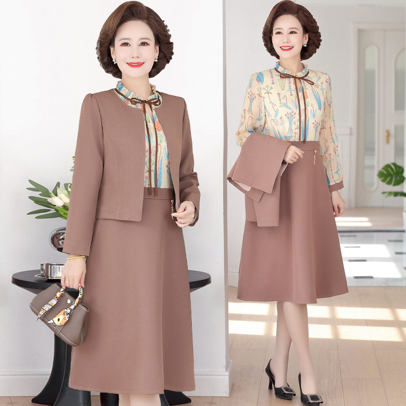 เดรสวัยผู้ใหญ่40-60ปี เดรสคุณแม่ ชุดเดรสทำงานวัยผู้ใหญ่ แบรนด์ MAMA DRESS