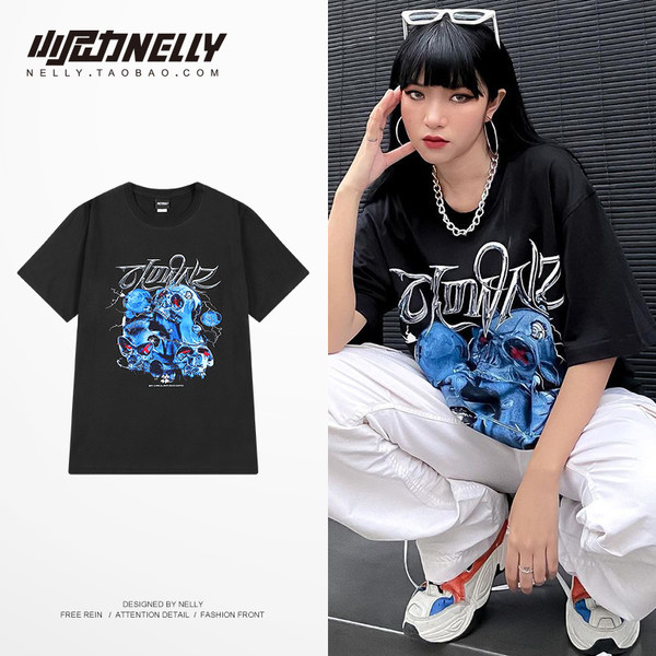 เสื้อยืดคอกลม ผู้ชาย เสื้อยืดผู้ชายเกาหลี เสื้อยืดเกาหลี แบรนด์ NELLY