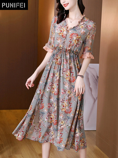 เดรสวัยผู้ใหญ่40-60ปี เดรสคุณแม่ ชุดเดรสทำงานวัยผู้ใหญ่ แบรนด์ MAMA DRESS