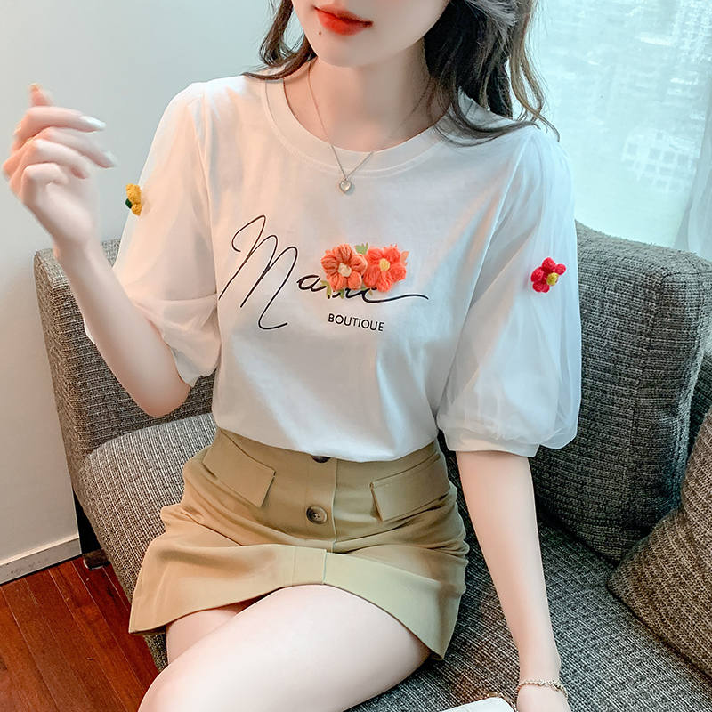 เสื้อยืดวัยรุ่นน่ารักๆ เสื้อวัยรุ่นแขนสั้น เสื้อผ้าวัยรุ่นเกาหลี แบรนด์ Wiyike