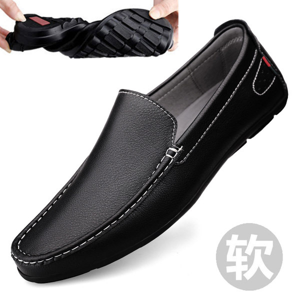 รองเท้าหนังผู้ชาย มีไซส์39-44 รองเท้าโลฟเฟอร์ชาย Slip-On Shoes