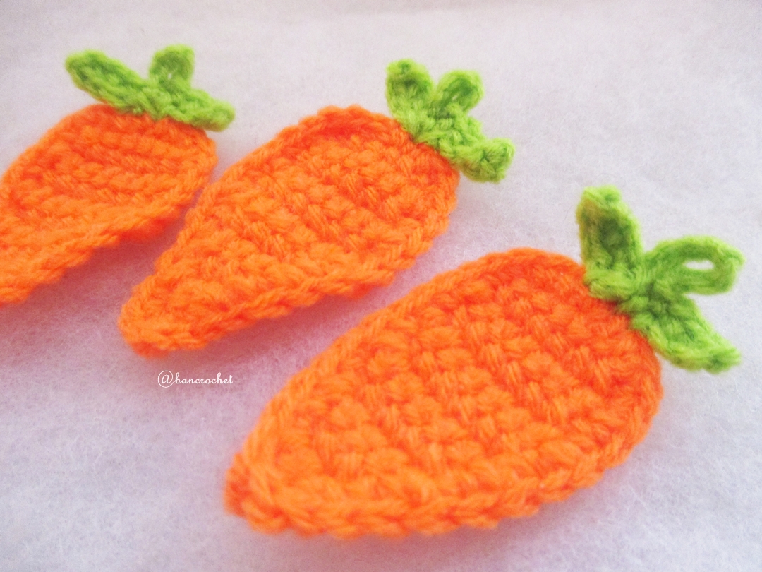 แครอทถักโครเชต์ carrots fruit crochet