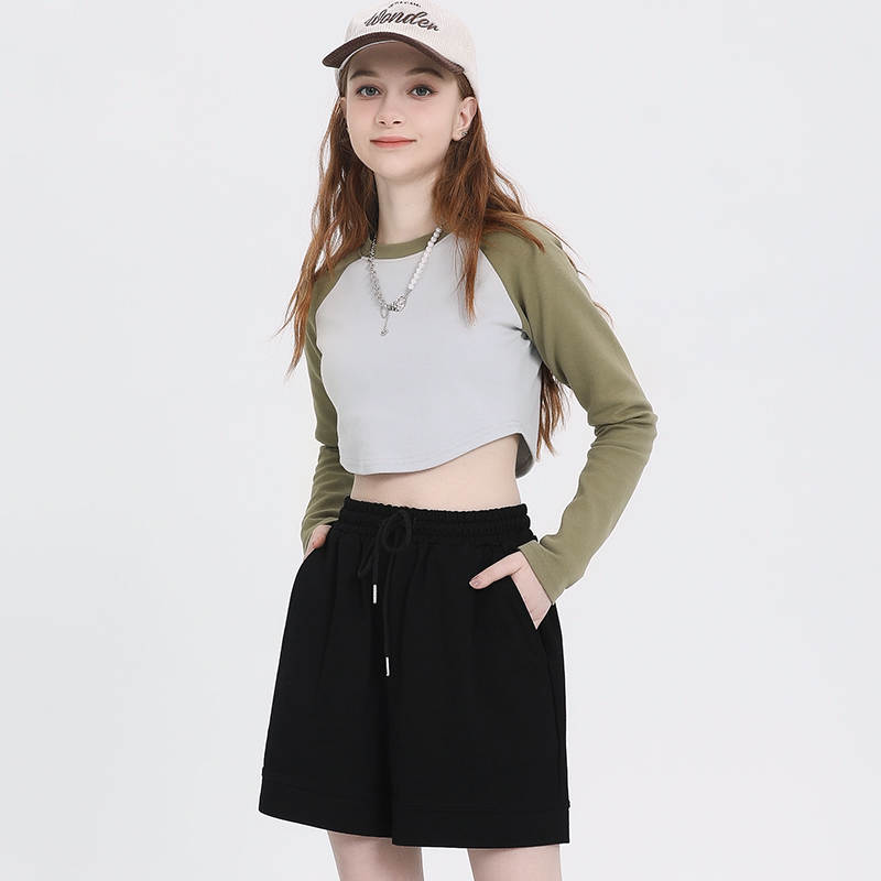 เสื้อผ้าวัยรุ่นเกาหลี เสื้อยืดวัยรุ่นผู้หญิง มีขนาด S M L XL