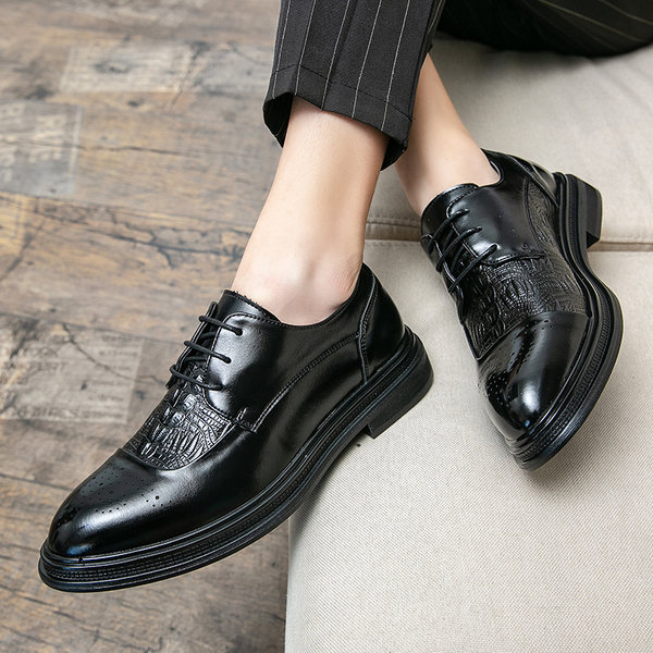 รองเท้าหนังผู้ชาย มีไซส์39-44 รองเท้าโลฟเฟอร์ชาย Slip-On Shoes