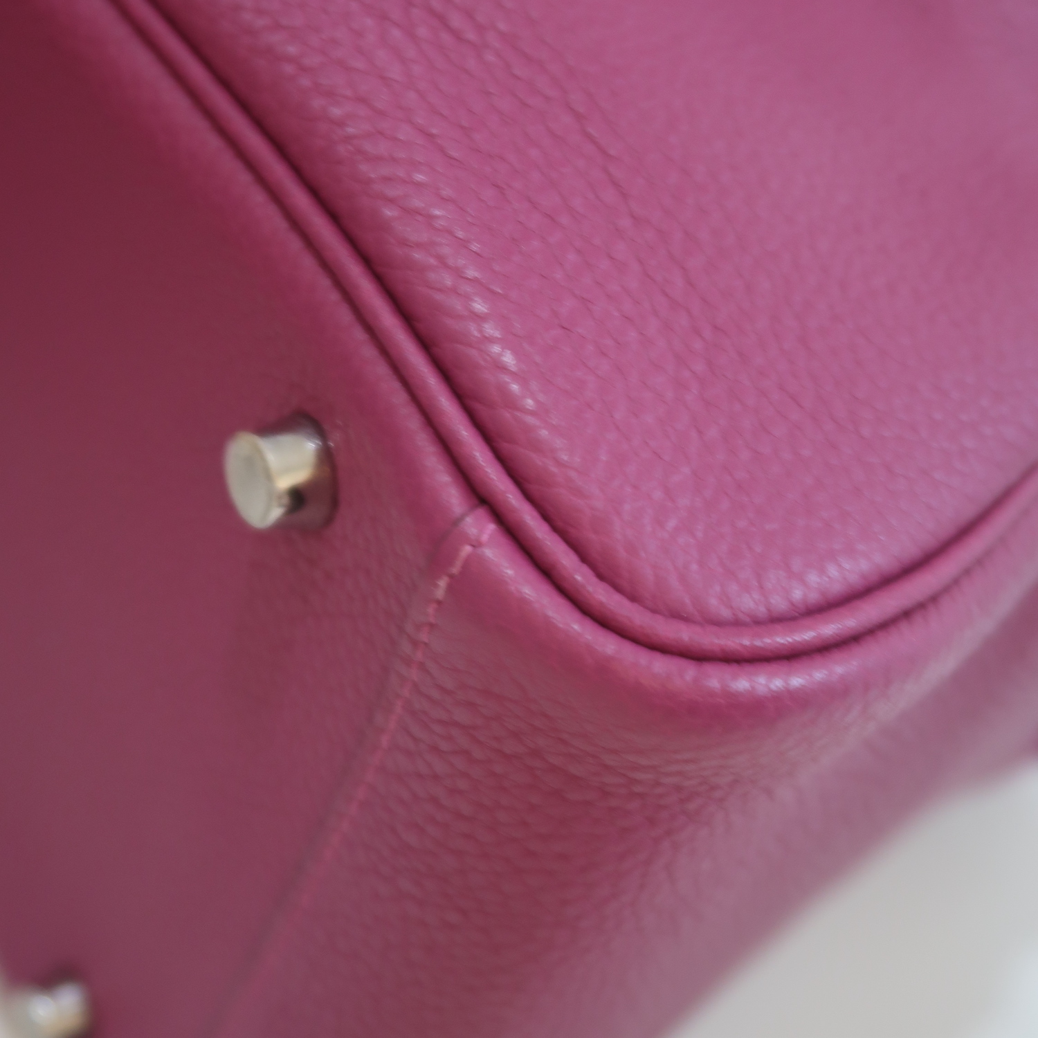 Hermes Tosca Clemence Leather Lindy 30 PHW