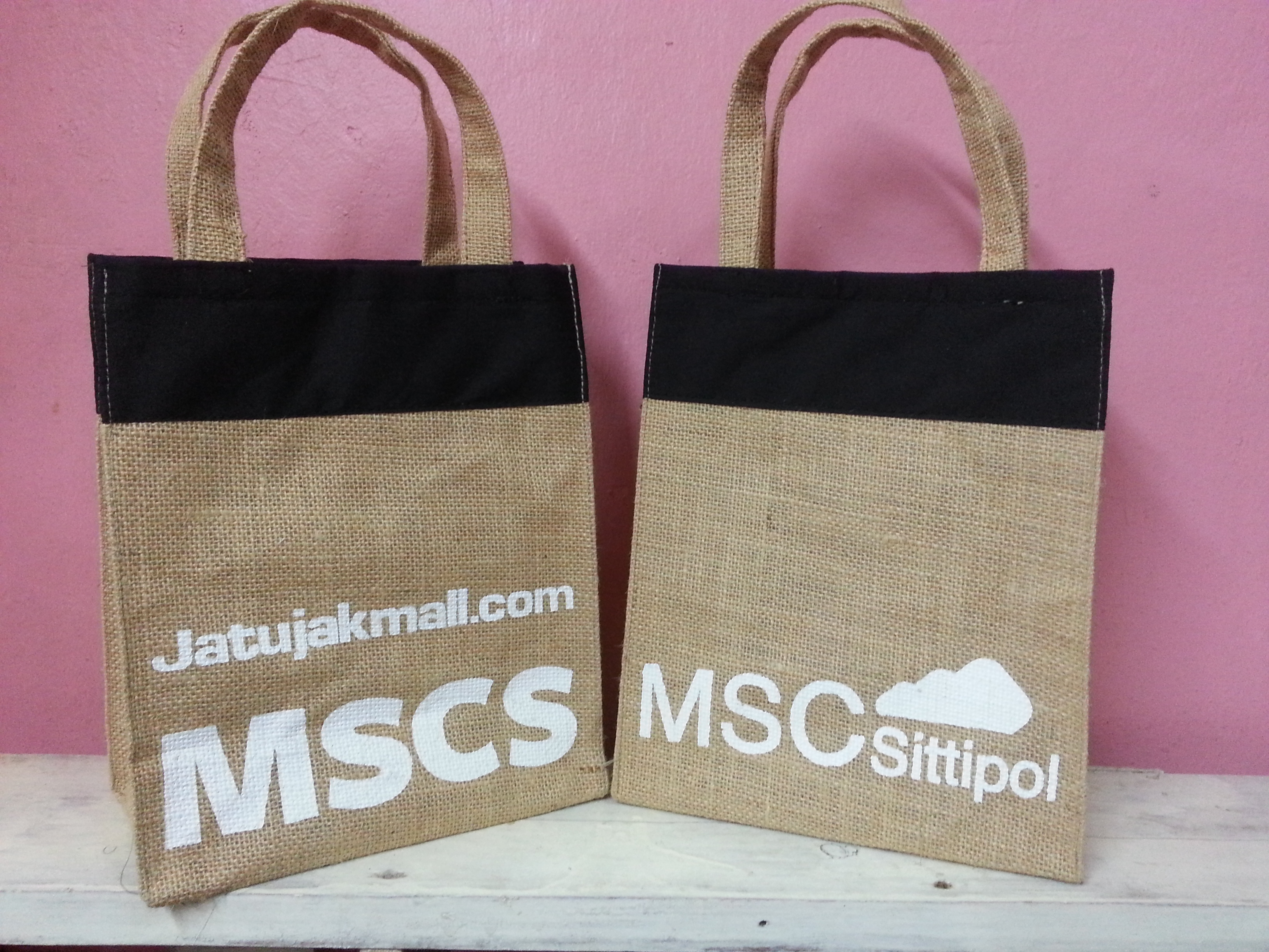 ถุงผ้ากระสอบสกรีน...บจก.MSC Sittipol