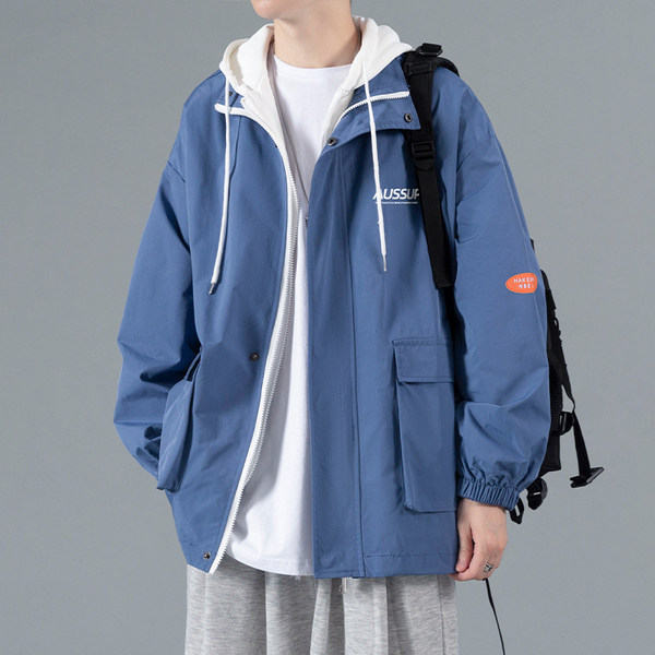เสื้อแจ็คเก็ตเบสบอล เสื้อคลุม เสื้อแขนยาวสไตล์เกาหลี