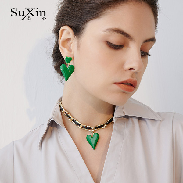 ตุ้มหู ต่างหู ต่างหูผู้หญิง By SuXin