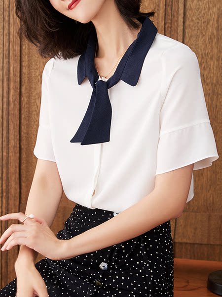 เสื้อชีฟองเกาหลี เสื้อชีฟองสวยๆ