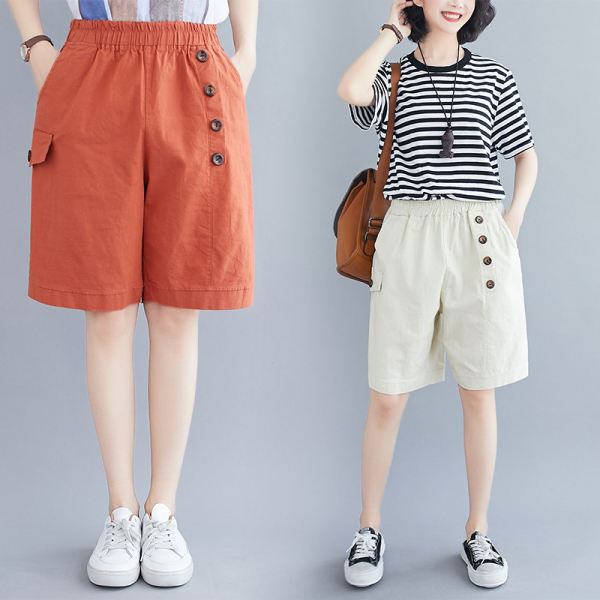 เสื้อผ้าฝ้าย เสื้อผ้าลินิน สไตล์ฤดูร้อน BY Lian Zhi Cotton and linen art สไตล์VINTAGE มีขนาดไซส์อกประมาณ 35-40 นิ้ว