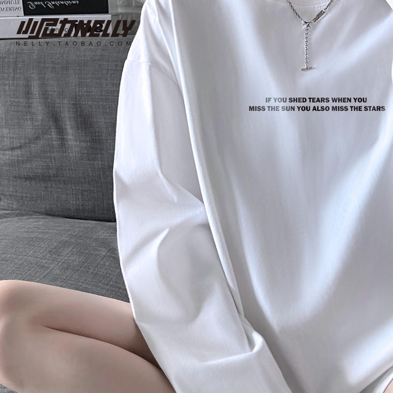 เสื้อยืดคอกลม ผู้ชาย เสื้อยืดผู้ชายเกาหลี เสื้อยืดเกาหลี แบรนด์ NELLY