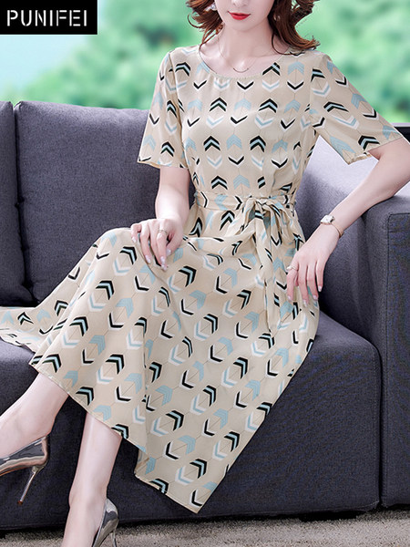 เดรสวัยผู้ใหญ่40-60ปี เดรสคุณแม่ ชุดเดรสทำงานวัยผู้ใหญ่ แบรนด์ MAMA DRESS