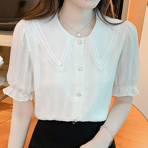 เสื้อชีฟองเกาหลี เสื้อชีฟองสวยๆ