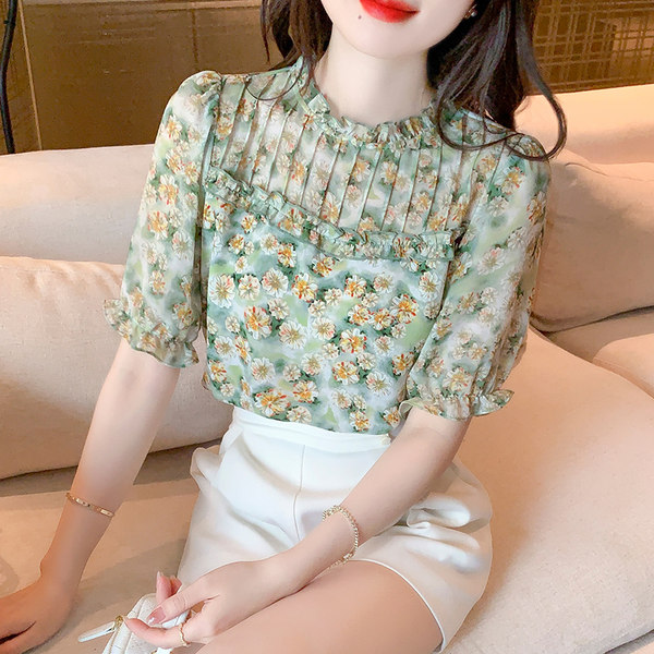 เสื้อชีฟองเกาหลี เสื้อชีฟองสวยๆ
