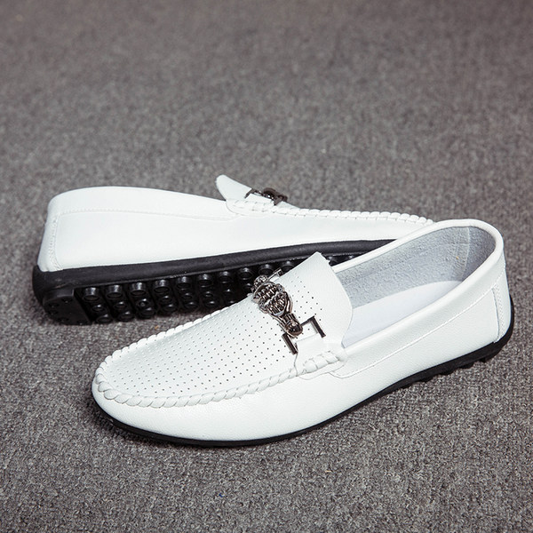 รองเท้าโลฟเฟอร์ชาย รองเท้าผู้ชาย รองเท้าแฟชั่นชาย รองเท้าหนังผู้ชาย Men Loafer Slip-On Shoes