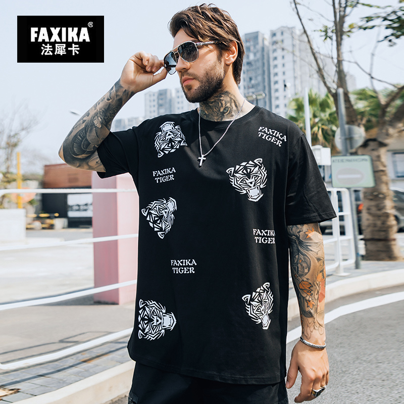เสื้อยืดผู้ชายอ้วน S-5XL(อกเสื้อ39-51นิ้ว)