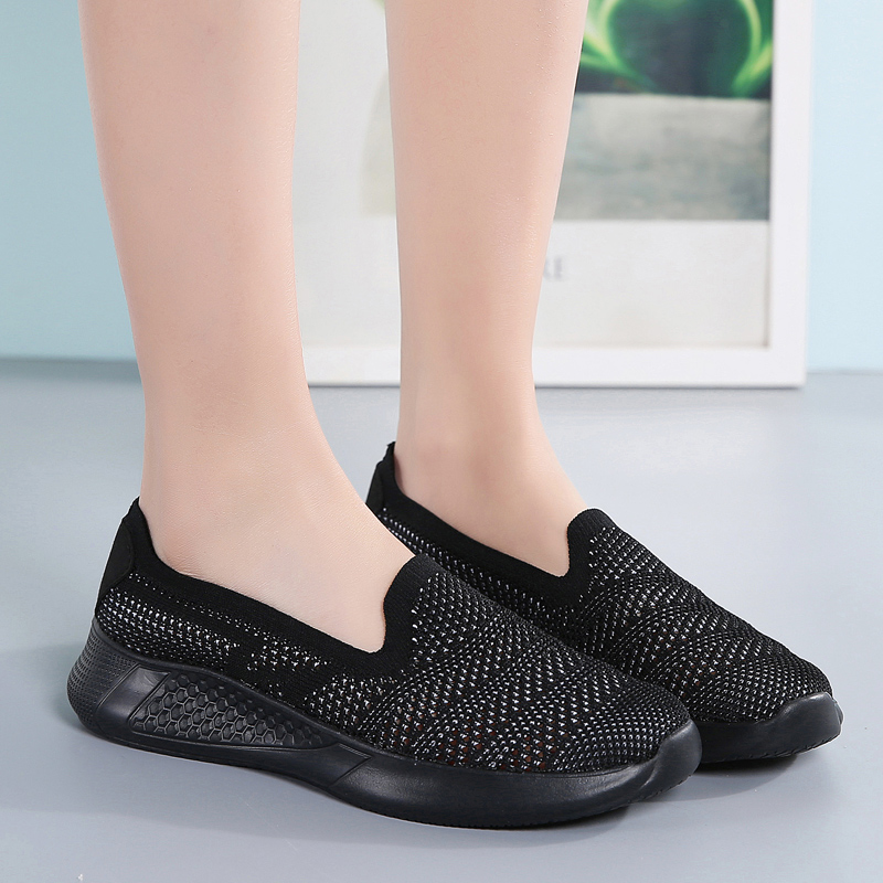 รองเท้าผ้าใบ รองเท้าลำลอง รองเท้าผ้าใบลำลอง รองเท้าแฟชั่นแบบสวม Slipper Shop