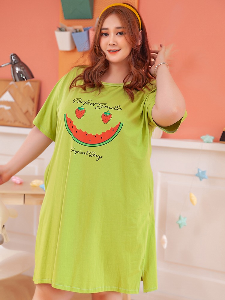 ชุดนอนคนอวบ-อ้วน 3X-6XL