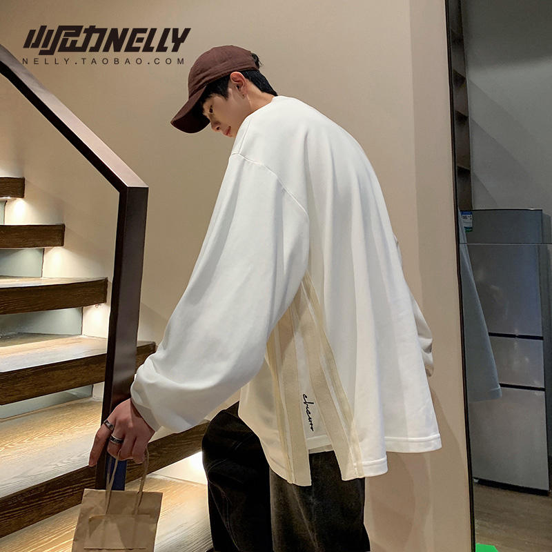 เสื้อยืดคอกลม ผู้ชาย เสื้อยืดผู้ชายเกาหลี เสื้อยืดเกาหลี แบรนด์ NELLY