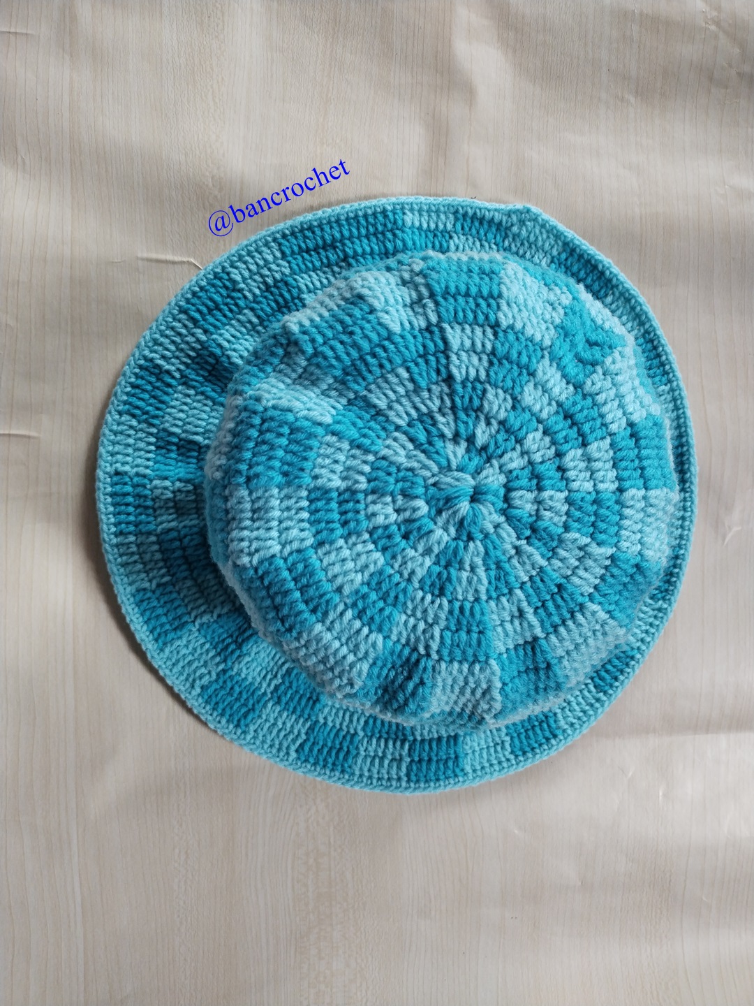 Bancrochet หมวกถักโครเชต์ crochet hat หลากสี