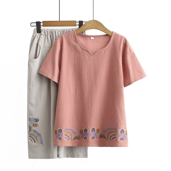 เสื้อลินินสไตล์ผู้ใหญ่ เสื้อคุณแม่ เสื้อผู้ใหญ่ แบรนด์ LININ