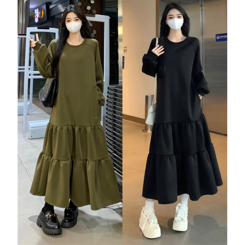 เดรสสาวอวบ มีไซส์ L-4XLอกเสื้อ 38-47 นิ้ว ใส่ได้ทั้งสาวหุ่นดีน่ารักจนถึงสาวอวบพลัสไซส์ จัดส่งฟรี! ทักแชทสั่งซื้อ