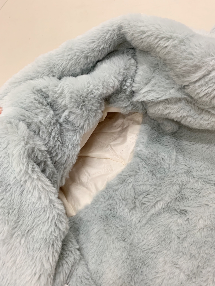 งานจริงน่ารักมาก!! เสื้อกันหนาวบุขนช่วงตัวและฮู้ดนุ่มสุดๆ ทรงโคล่ง Over Size ช่วงแขนบุซับในกันลม งานดีพร้อมส่งจ้า สีชมพูนู๊ด