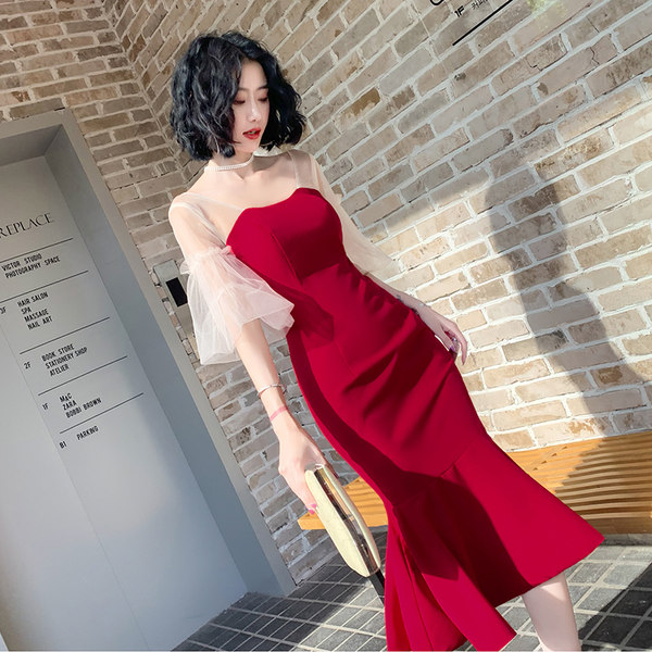 ชุดราตรี ชุดราตรีสวยหรู แบบ ทันสมัย Evening dress