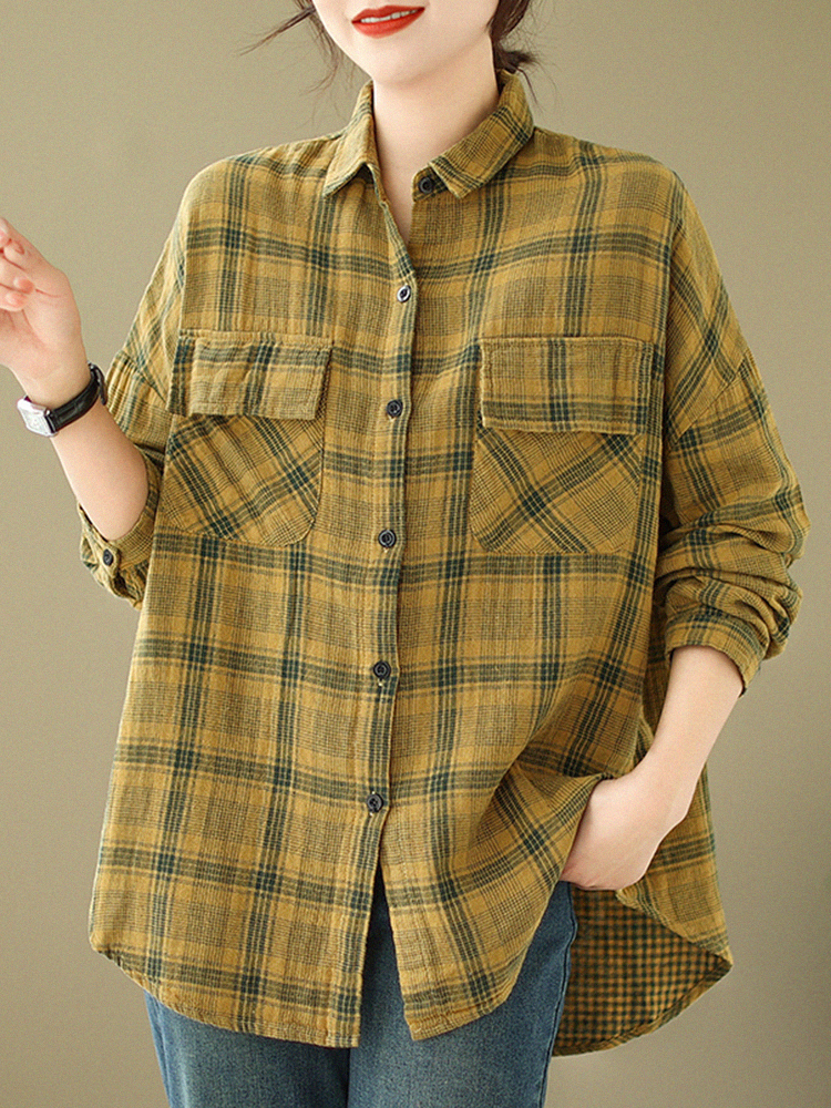เสื้อลินิน เสื้อผ้าฝ้ายลินิน เสื้อเชิ้ตผ้าลินิน S M l XL จากแบรนด์ ZIMO