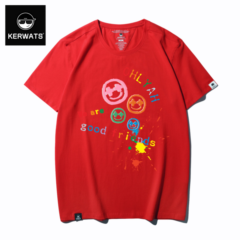เสื้อยืดผู้ชายอ้วน S-6XL น้ำหนักผู้สวม 50-135 กิโลกรัม