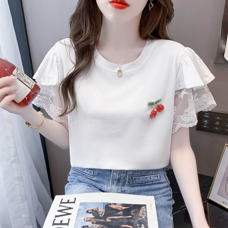เสื้อยืดวัยรุ่นน่ารักๆ เสื้อวัยรุ่นแขนสั้น เสื้อผ้าวัยรุ่นเกาหลี แบรนด์ Wiyike