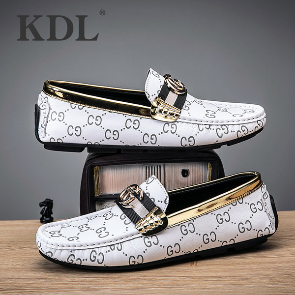 รองเท้าหนังผู้ชาย มีไซส์39-44 รองเท้าโลฟเฟอร์ชาย Slip-On Shoes