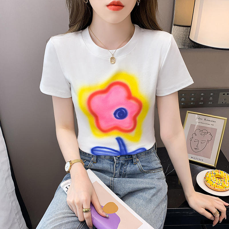 เสื้อยืดวัยรุ่นน่ารักๆ เสื้อวัยรุ่นแขนสั้น เสื้อผ้าวัยรุ่นเกาหลี แบรนด์ Wiyike