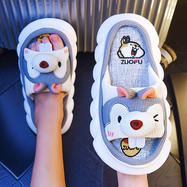 รองเท้าใส่ในบ้าน รองเท้าแตะการ์ตูน Lymana