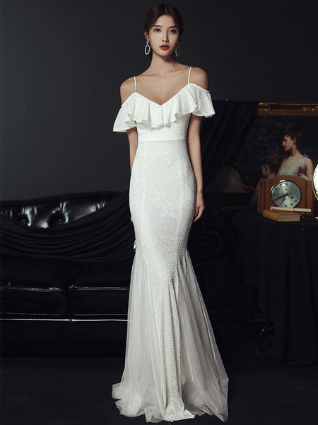 ชุดราตรี ชุดราตรีสวยหรู แบบ ทันสมัย Evening dress