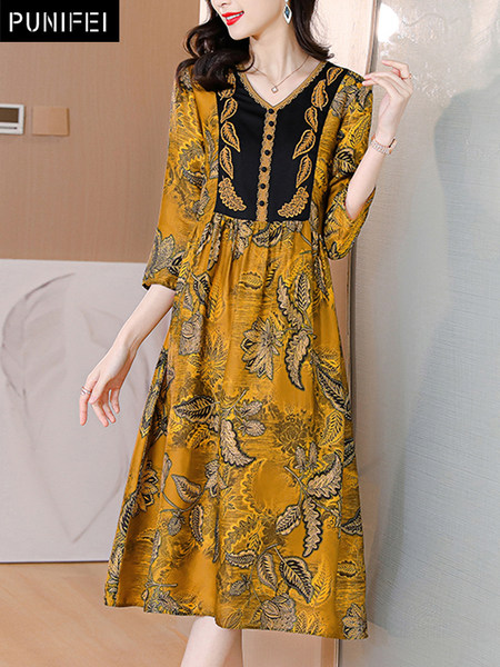 เดรสวัยผู้ใหญ่40-60ปี เดรสคุณแม่ ชุดเดรสทำงานวัยผู้ใหญ่ แบรนด์ MAMA DRESS