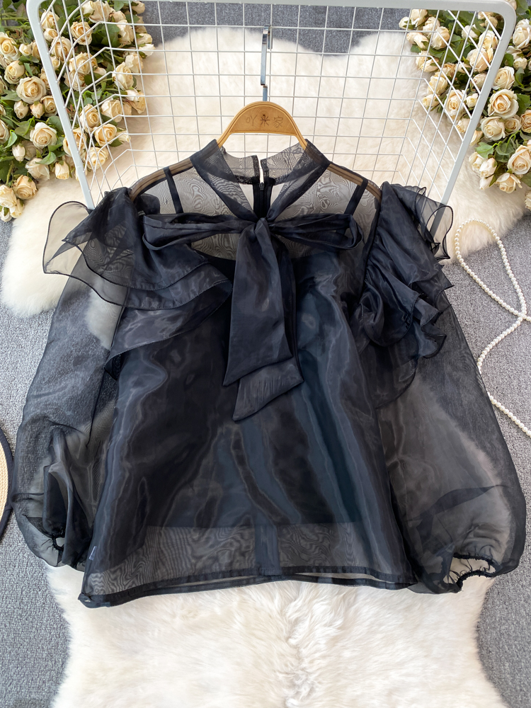 เสื้อสีดำสุภาพ เรียบหรู ดูดี เหมาะกับทุกโอกาส | เสื้อผู้หญิงสุภาพ Moran High-End