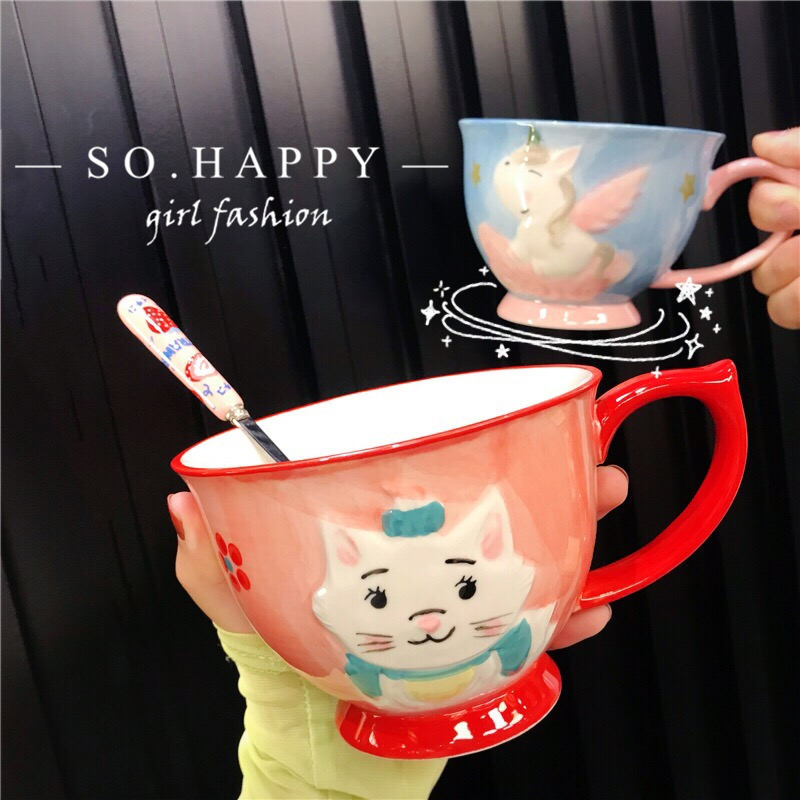 แก้วเซรามิค สวยๆ แก้วมัคน่ารัก แก้วกาแฟเซรามิค