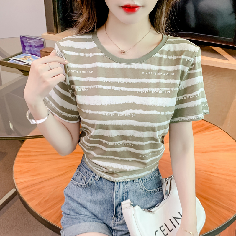 เสื้อผ้าวัยรุ่นเกาหลี เสื้อยืดวัยรุ่นผู้หญิง มีขนาด S M L XL