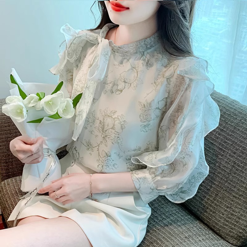 เสื้อเชิ้ตผู้หญิงใส่ทํางาน 390 บาทต่อชิ้น ฟรีค่าจัดส่ง