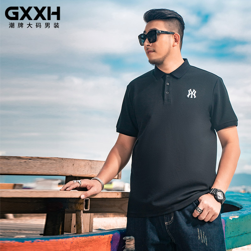 เสื้อยืดผู้ชายอ้วน S-5XL(อกเสื้อ39-51นิ้ว)